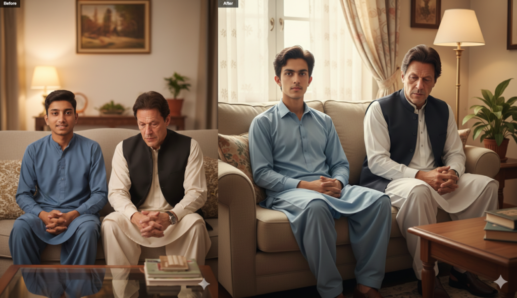 imran khan gemini prompt